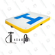 Happybuy Inflatable Floating Dock | $145 | Amazon